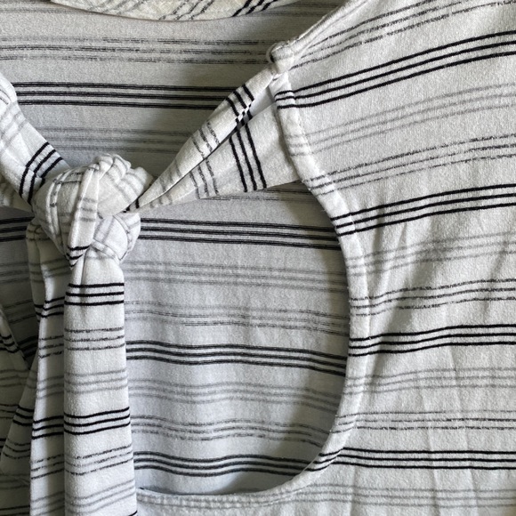 Altar’d State Short Sleeved Women’s Striped Shirt - Picture 10 of 11